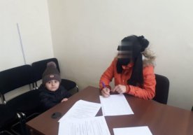 3 ёшли бола онасининг тарбиясига олиб берилди фото