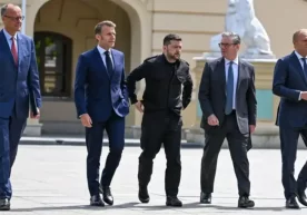 The Chancellor of Germany, the Presidents of France and