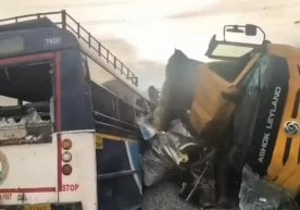 Ҳиндистоннинг жанубида жойлашган Телангана штатида йўловчи