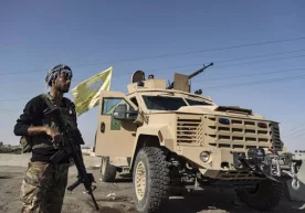 Фото: AP Сурия Демократик кучлари (SDF) колонналари