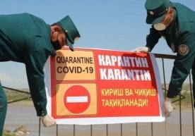 Kitob tumani hududi karantinga olindi фото