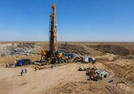 Навоий вилоятидаги Қизилкўк конида уран қазиб олишнинг