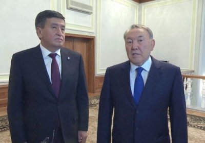 Nazarboyev Jeenbekov bilan hamkorlik masalalarini muhokama qildi фото