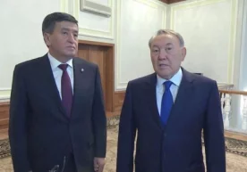 7 февраль куни Нурсултон Назарбоев Қирғизистон президенти