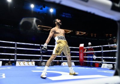 Шаҳрам Ғиёсов мексикалик боксчини нокаутга учратиб, WBA International камарини ҳимоя қилди фото