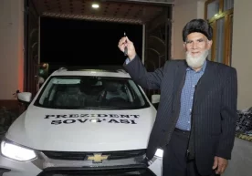 Foto: O‘zA Prezident Sayxunobod tumanidagi Paxtakon