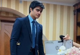 Актёр Шаҳзод Султонов Instagram саҳифаси орқали қувончли