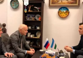 Екатеринбургда Ўзбекистонда ишлаб чиқарилган маҳсулотлар