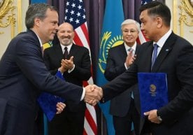 Қозоғистон АҚШ билан тарихдаги энг йирик локомотив етказиб