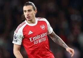 Arsenal qorğauşysy Riccardo Calafiori özi ösken Roma
