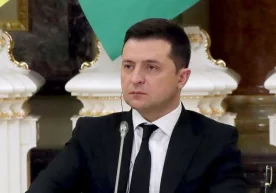 Foto: Getty Images Ukraina prezidenti Vladimir Zelenskiy