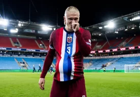 Manchester City’s star striker Erling Haaland is making