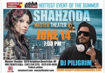Xonanda Shahzoda va DJ Piligrim Nyu-Yorkda konsert beradi фото