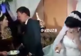 To‘yda kelinning qaltis haziliga kuyovning javobi...(video) фото