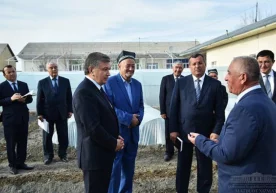 Фото: «President.uz» Президент Шавкат Мирзиёев Самарқанд