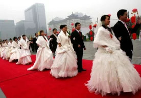 Ўтган йили Хитойда никоҳлар сони энг кам бўлди, бу туғилиш