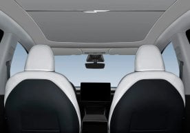 Tesla has introduced its first official retractable