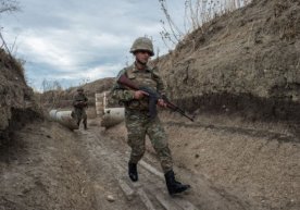 Фото: РИА Новости Арманистон ва Озарбойжон чегарада