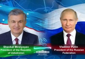 Мирзиёев ва Путин амалий ҳамкорликнинг долзарб масалаларини муҳокама қилди фото