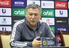ОКМК бош мураббийи Миржалол Қосимов "Пахтакор"