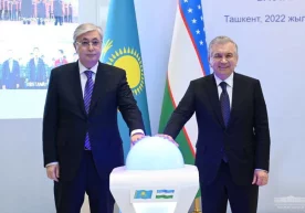 Музокаралар якунида Ўзбекистон Президенти Шавкат Мирзиёев