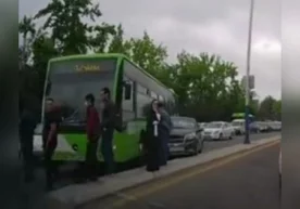 Тошкент шаҳар Юнусобод туманида 82-сонли йўналиш автобуси
