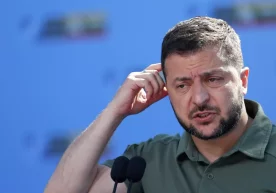 Украина президенти Владимир Зеленскийнинг Руминияда рус