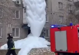 Бугун эрталаб Россияда жойлашган кўп қаватли турар жой