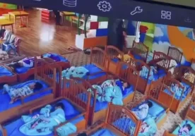 Видеодан кадр Ижтимоий тармоқларда “Чирчиқдаги боғчада
