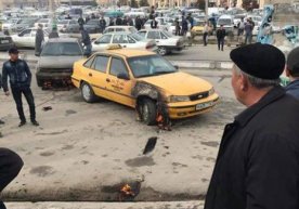 Samarqanddagi Siyob bozorida 2 avtomobil yonib ketdi фото