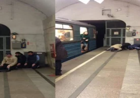 Ижтимоий тармоқларда Москва метро бекатлариданг бирида