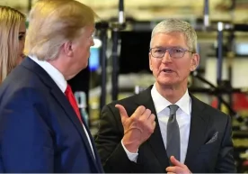 Apple раҳбари Трампнинг инаугурацияси учун 1 млн доллар хайрия қилди фото