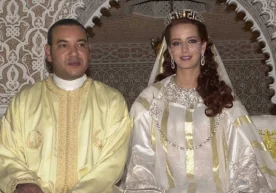 Marokash qiroli Muhammad VI va uning rafiqasi malika Lalla