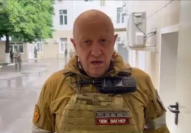 Фото: Видеодан кадр 23 июнь, жума куни кечқурун “Вагнер”