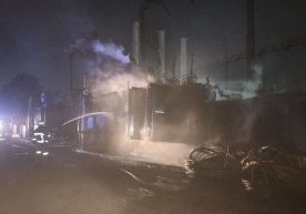 Тошкент шаҳридаги Мирзо Улуғбек туманида кечаси подстанция