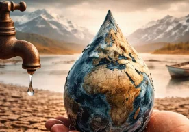 En todo el mundo, los recursos hídricos están disminuyendo