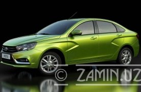 Lada Vesta автомобили серияли тарзда ишлаб чиқарила бошланди фото