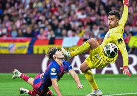 Атлетико Мадрид қақпашысы Хуан Муссо Барселона