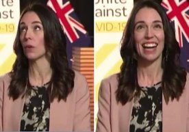 Yangi Zelandiya bosh vaziri Jasinda Ardern jonli efirda