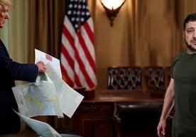 АҚШ президенти Доналд Трамп Украина раҳбари Володимир