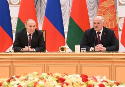 Belarus fronti: Putin Minskda – G‘arb xavotirda фото