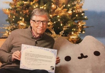 Сирли Санта: Билл Гейтс мушукларни яхши кўрувчи қизга кутилмаган туҳфа жўнатди фото
