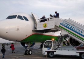 Havo yoʻllarining birinchi Airbus A320neo samolyoti Toshkentga yetib keldi (foto) фото