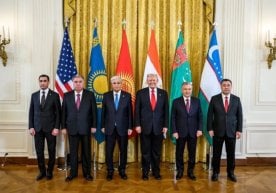Оқ уйда АҚШ президенти Дональд Трамп ва Марказий Осиё
