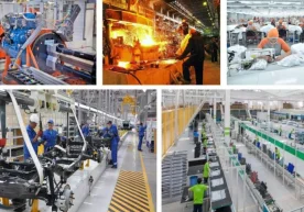 The industrial sector of Uzbekistan recorded significant