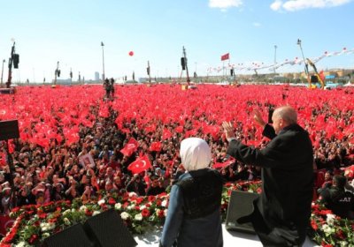 Истанбулда Эрдўған партиясини 1,6 млн киши қўллаб-қувватлади (видео) фото