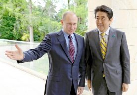 Япония бош вазири Синдзо Абэ Россия президенти Владимир