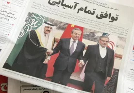 Foto: Atta Kenare / AFP / Scanpix / LETA Eron va Saudiya