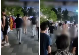 Ижтимоий тармоқларда Юнусобод туманида бир фуқаро кийимсиз