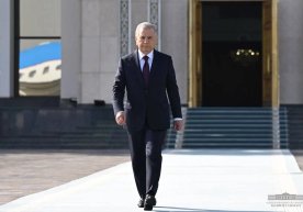 Shavkat Mirziyoyev Samarqandga tashrif buyurdi фото